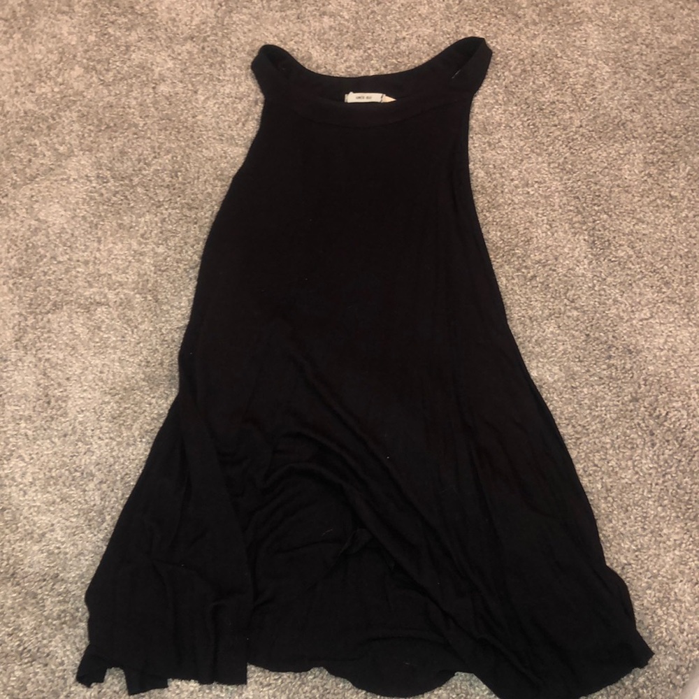 Black tank top